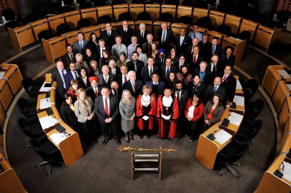 Photo taken on the Council’s 50th Anniversary in 2015