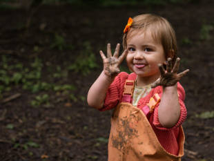 Child at a Boston Manor Park activity session