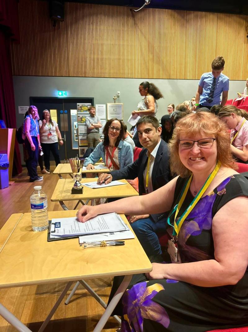 Poetry slam judges