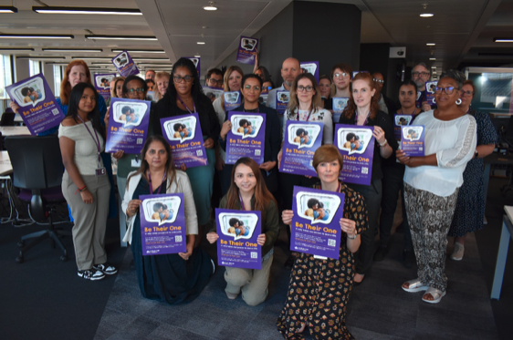 Members of Hounslow&rsquo;s Borough Based Partnership supporting the #BeTheirOne campaign